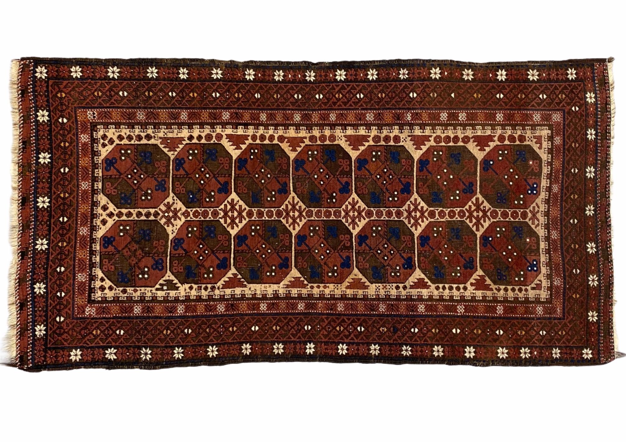 Antique Arabic Baluch rug