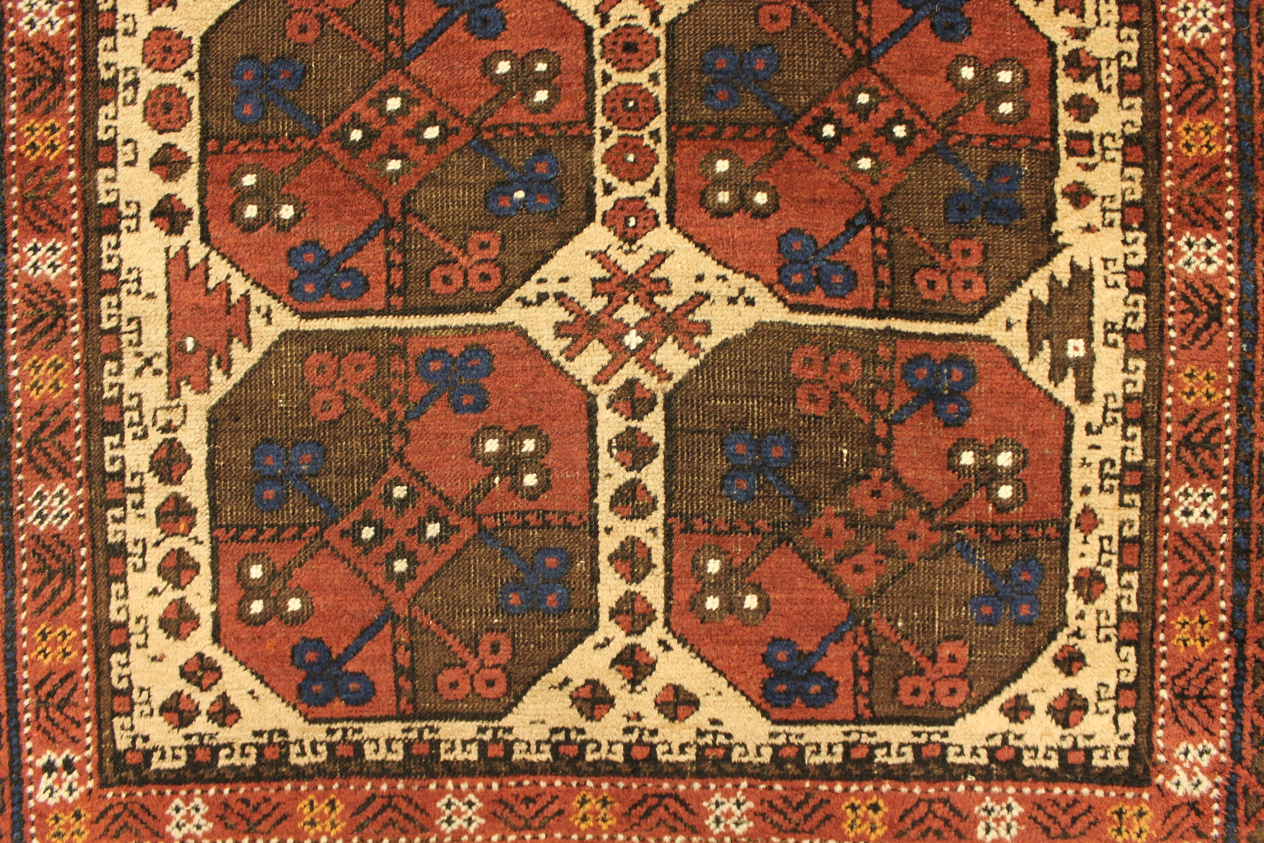 Antique Arabic Baluch rug