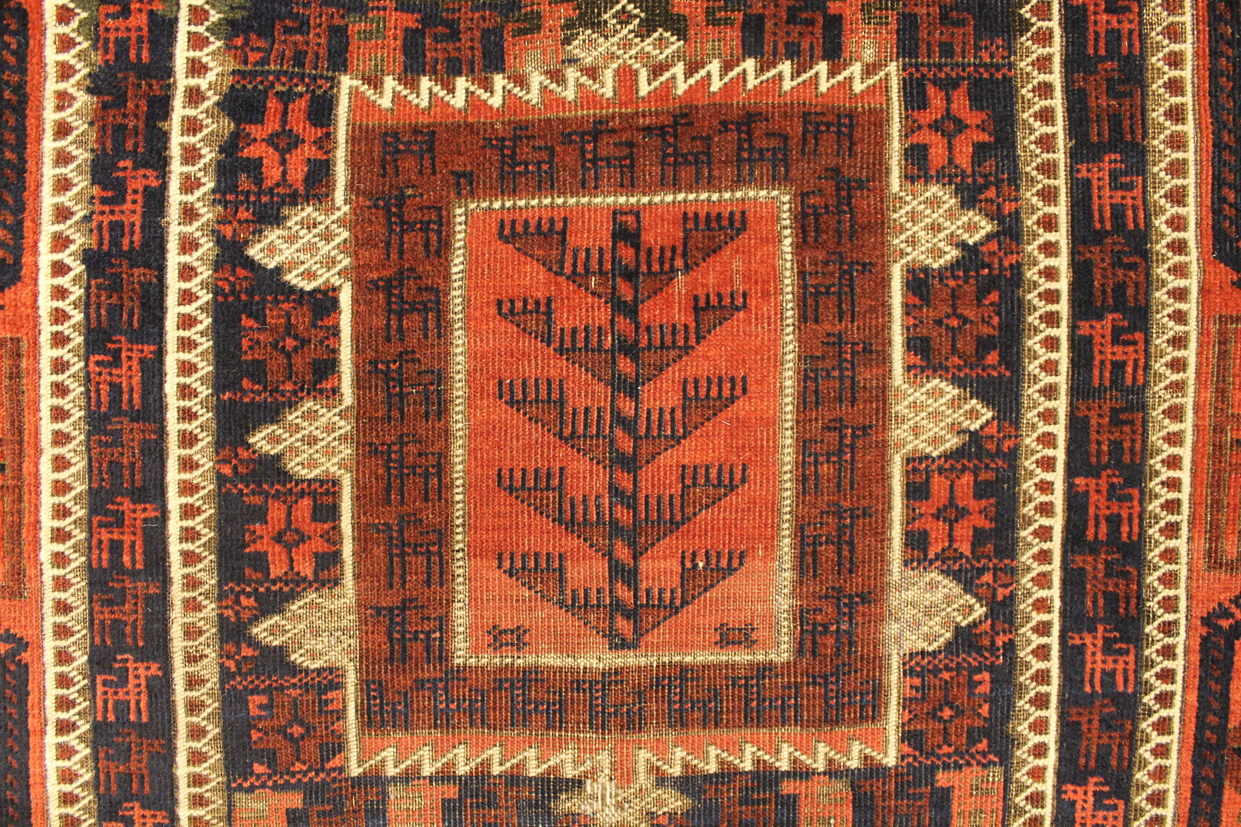 Antique Baluch rug