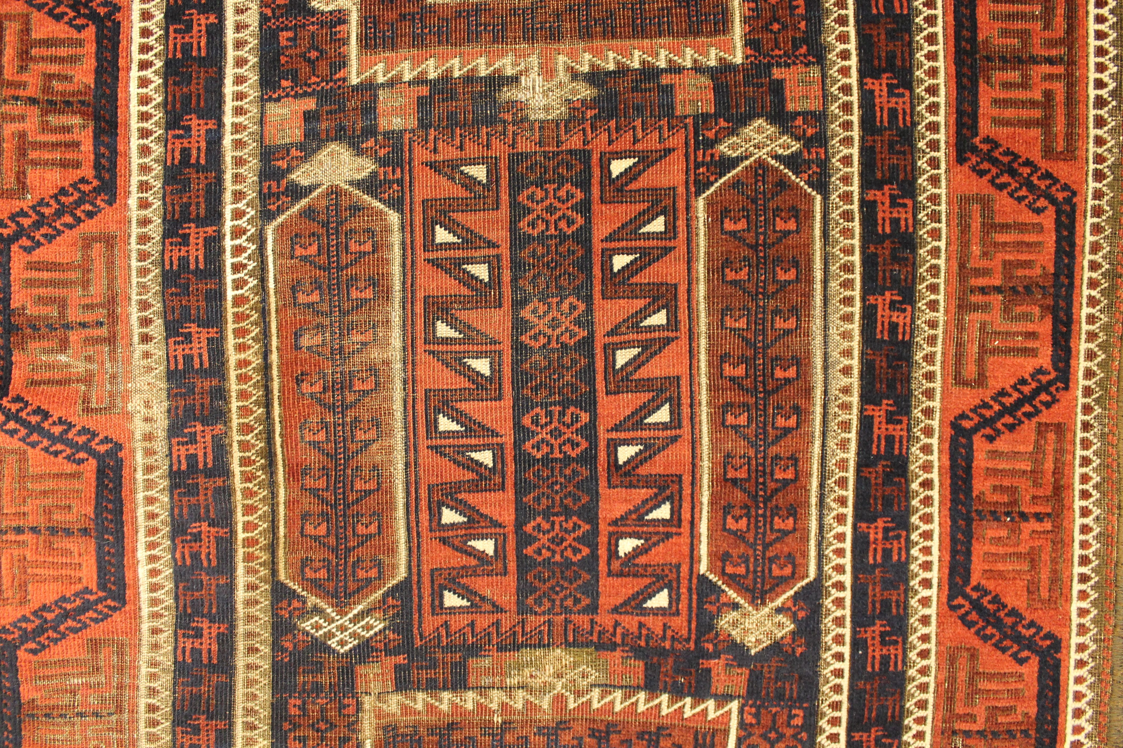 Antique Baluch rug