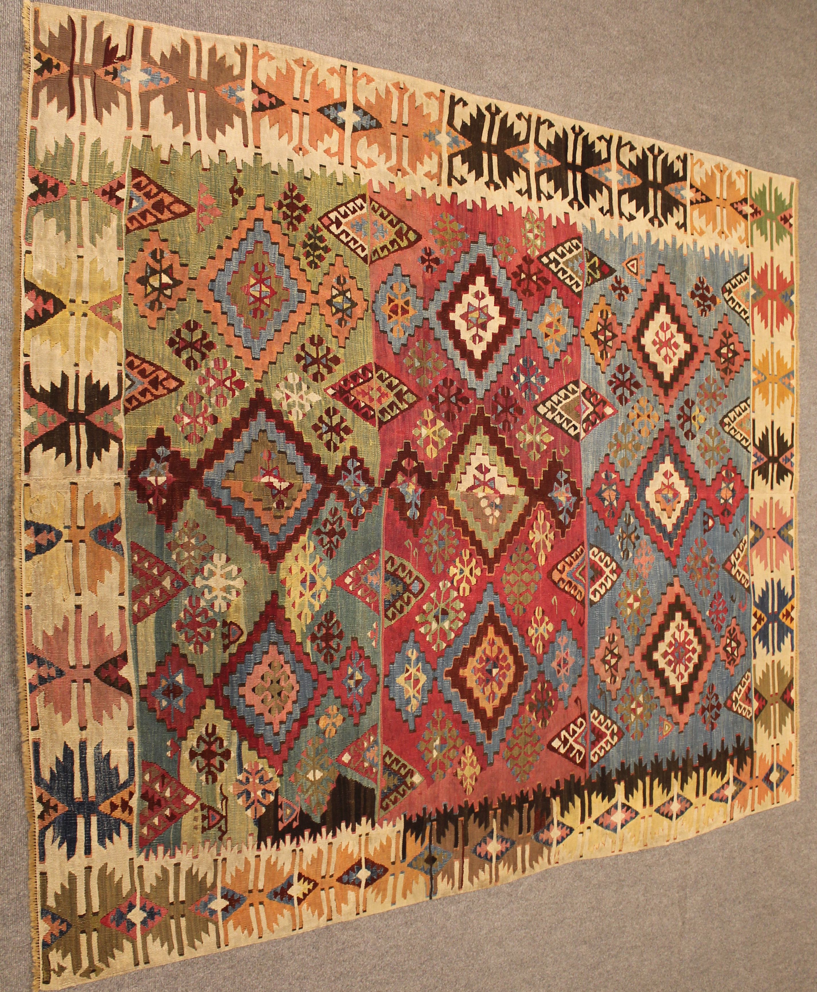 Antique Aleppo Kilim