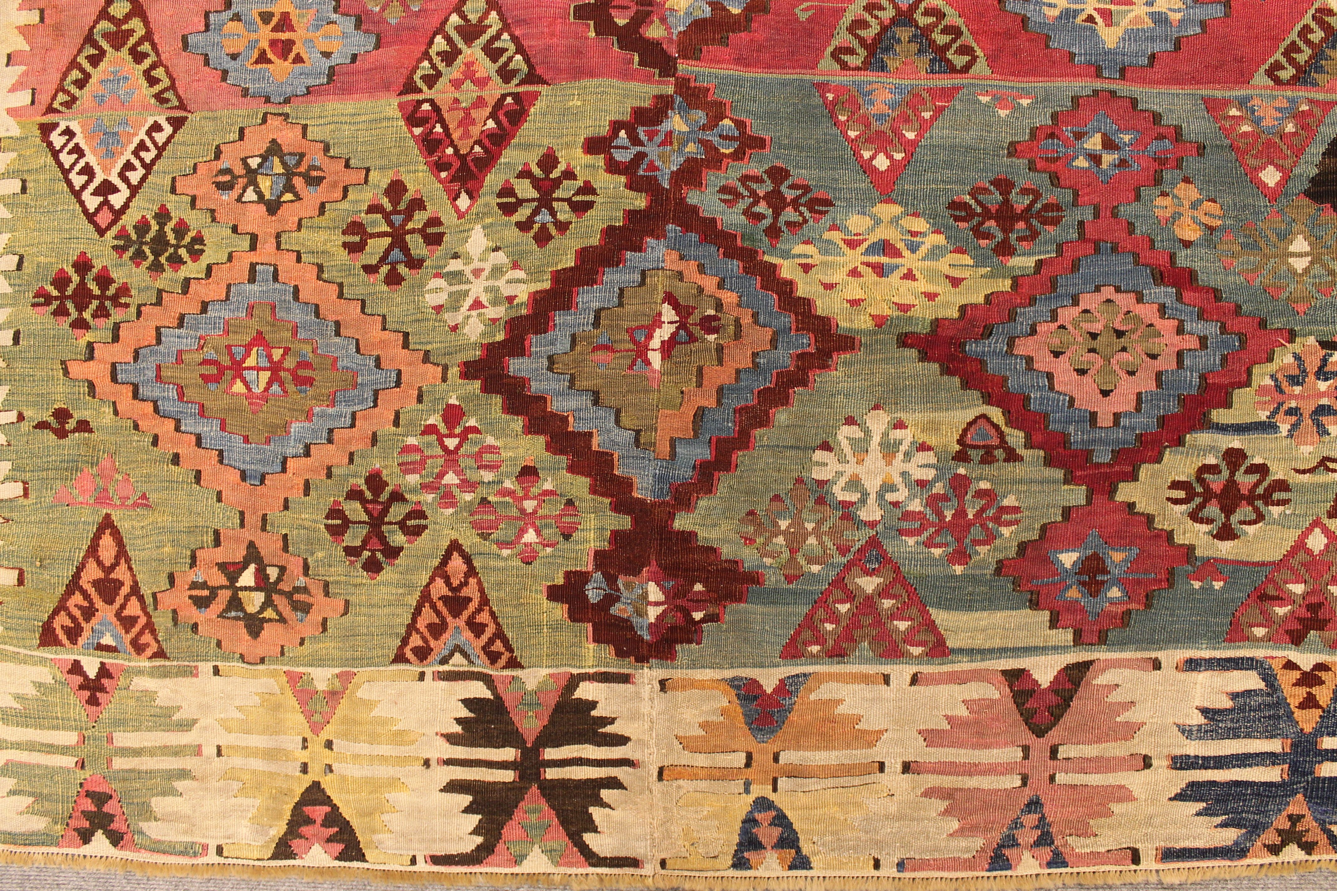 Antique Aleppo Kilim