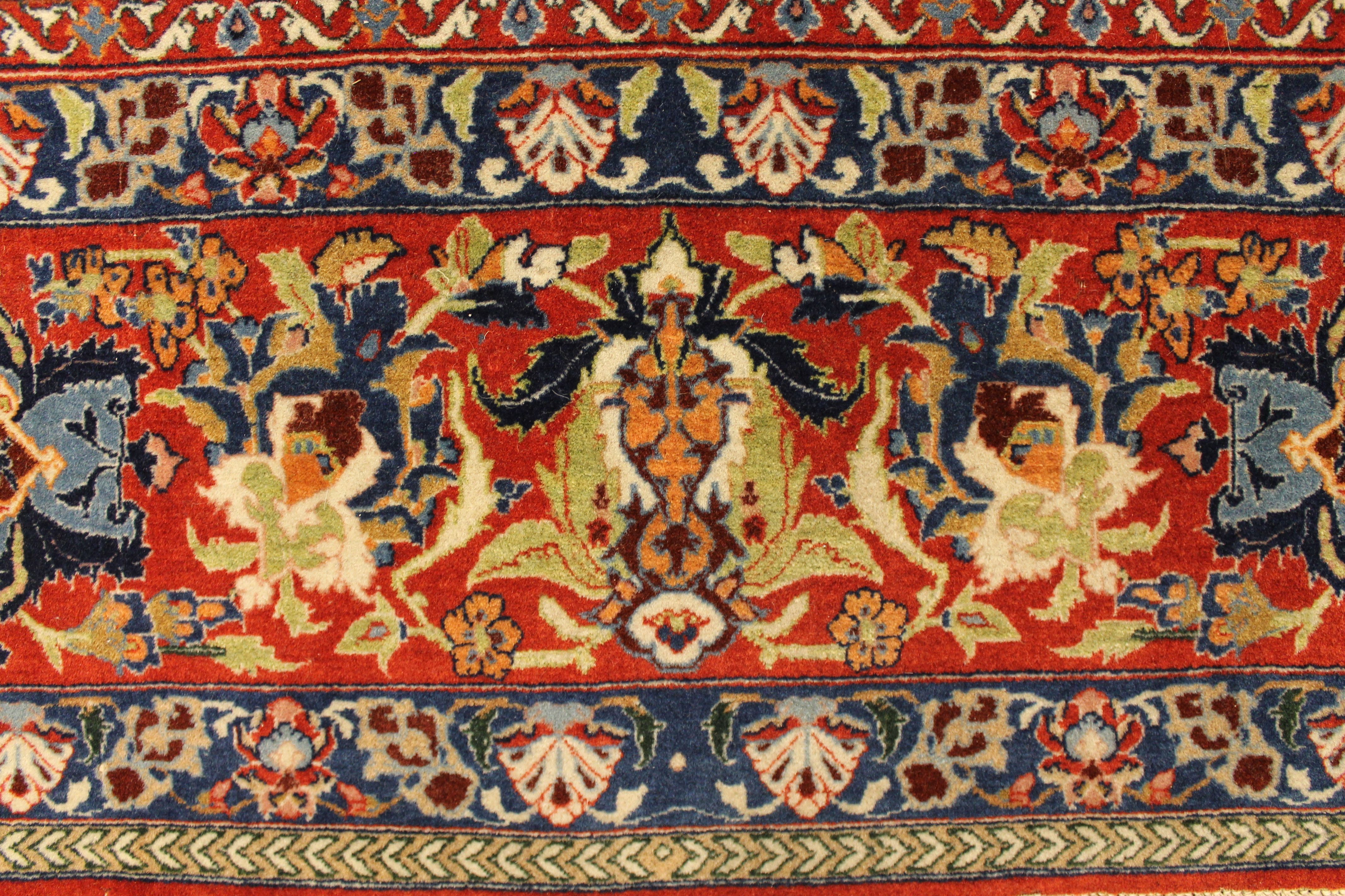 Antique Isfahan rug
