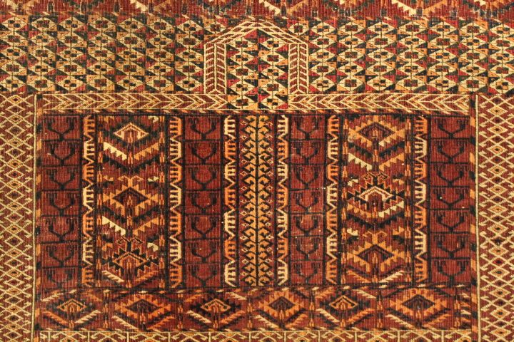 Antique Tekke Ensi rug