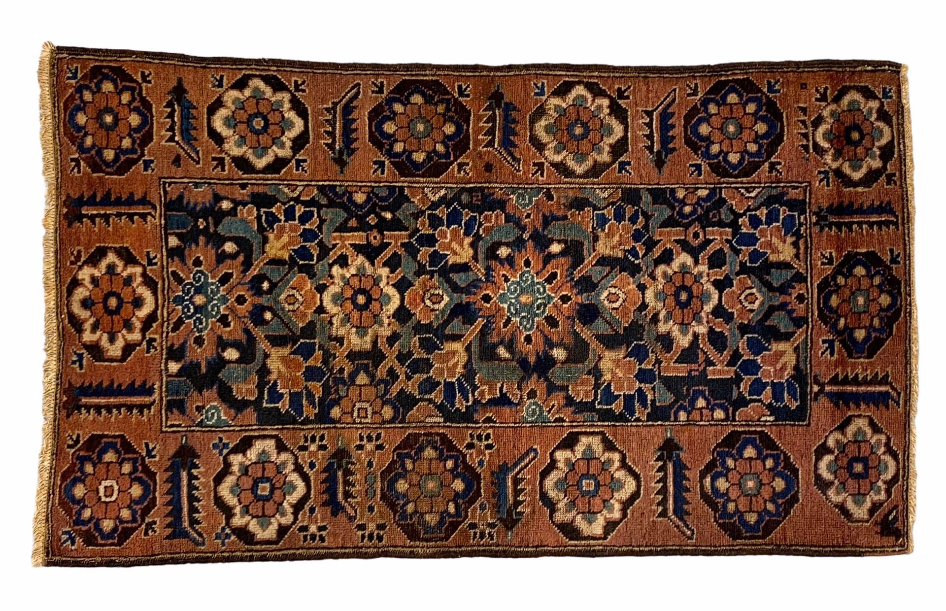Antique rare Baluch rug