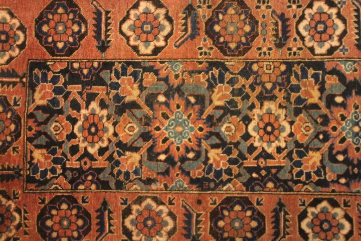 Antique rare Baluch rug