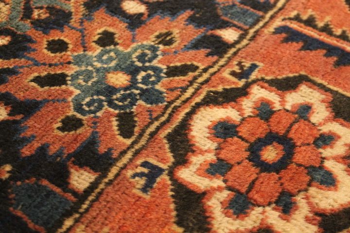 Antique rare Baluch rug