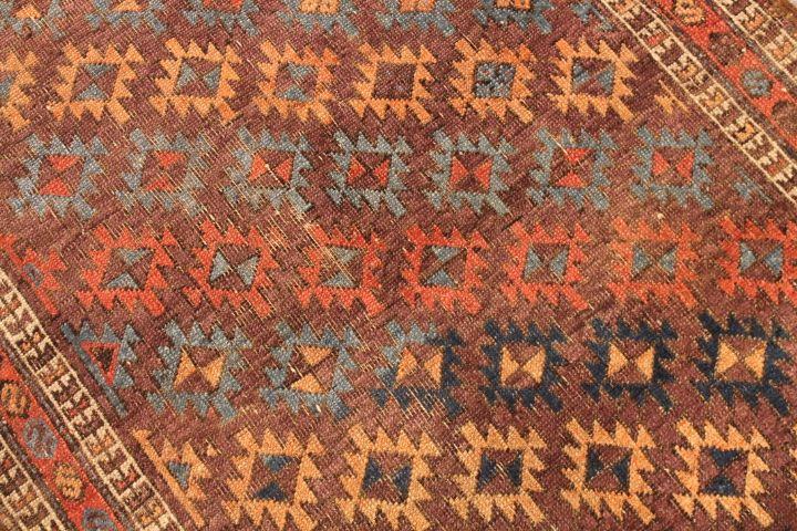 Antique Baluch rug