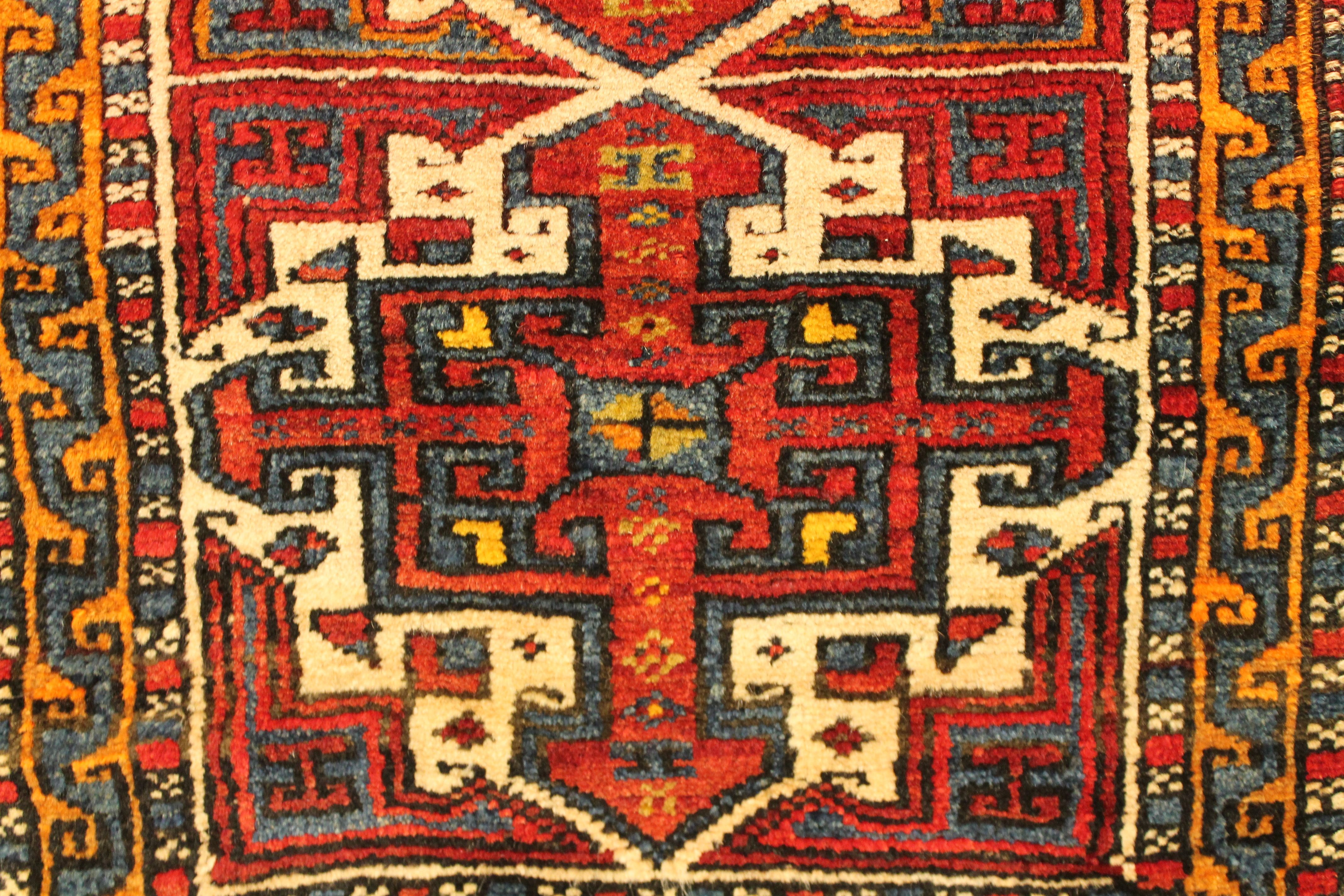 Antique Kozak Yastic rug