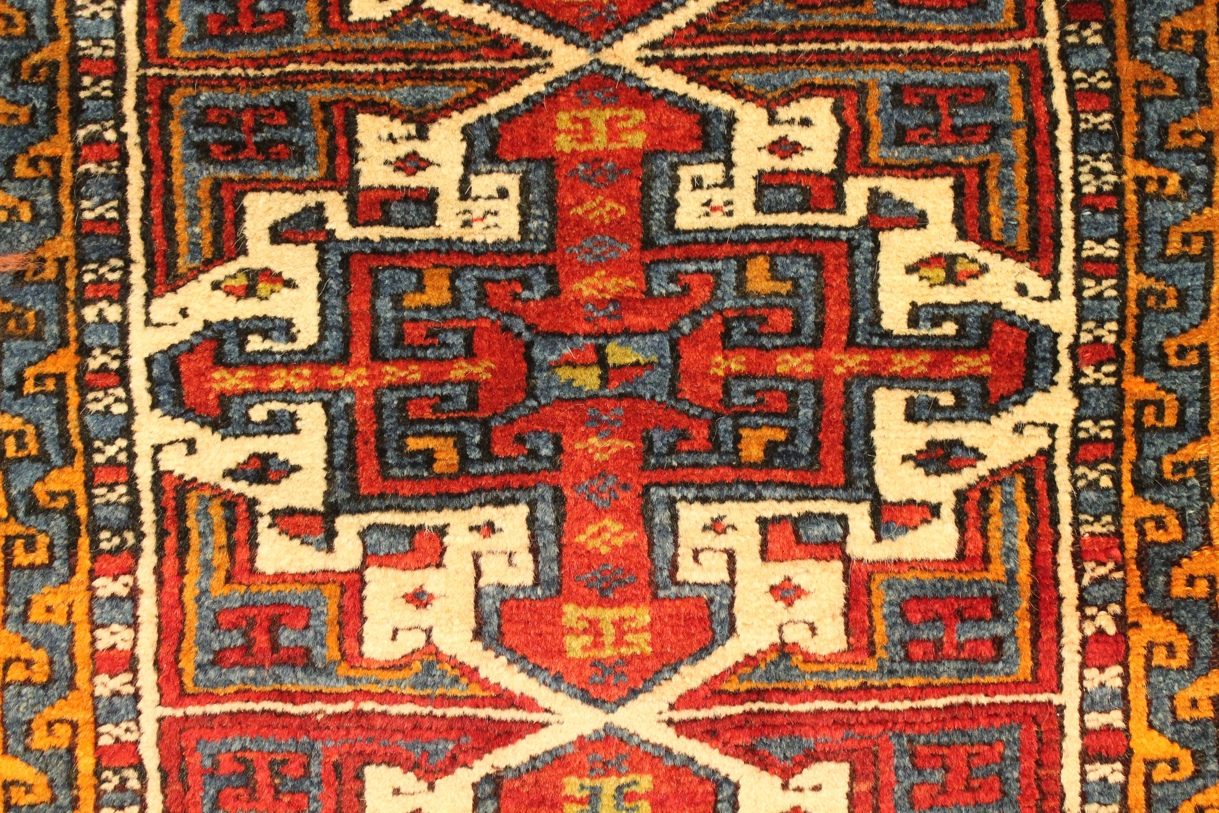 Antique Kozak Yastic rug