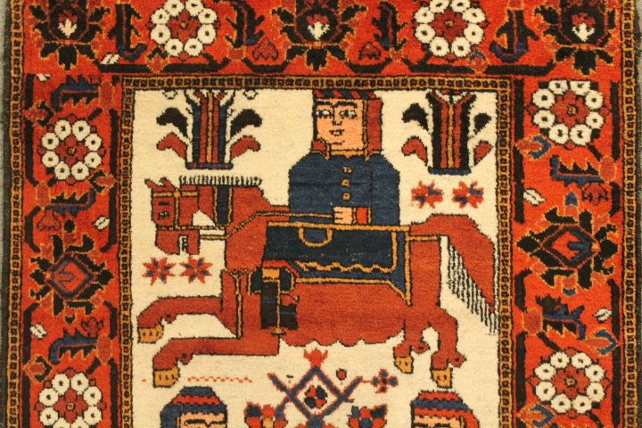 Antique Baluch rug