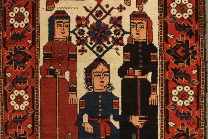 Antique Baluch rug
