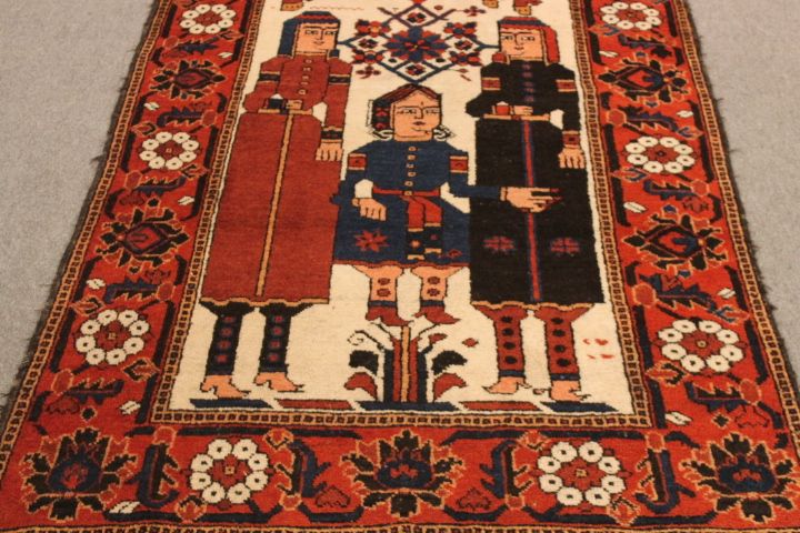 Antique Baluch rug