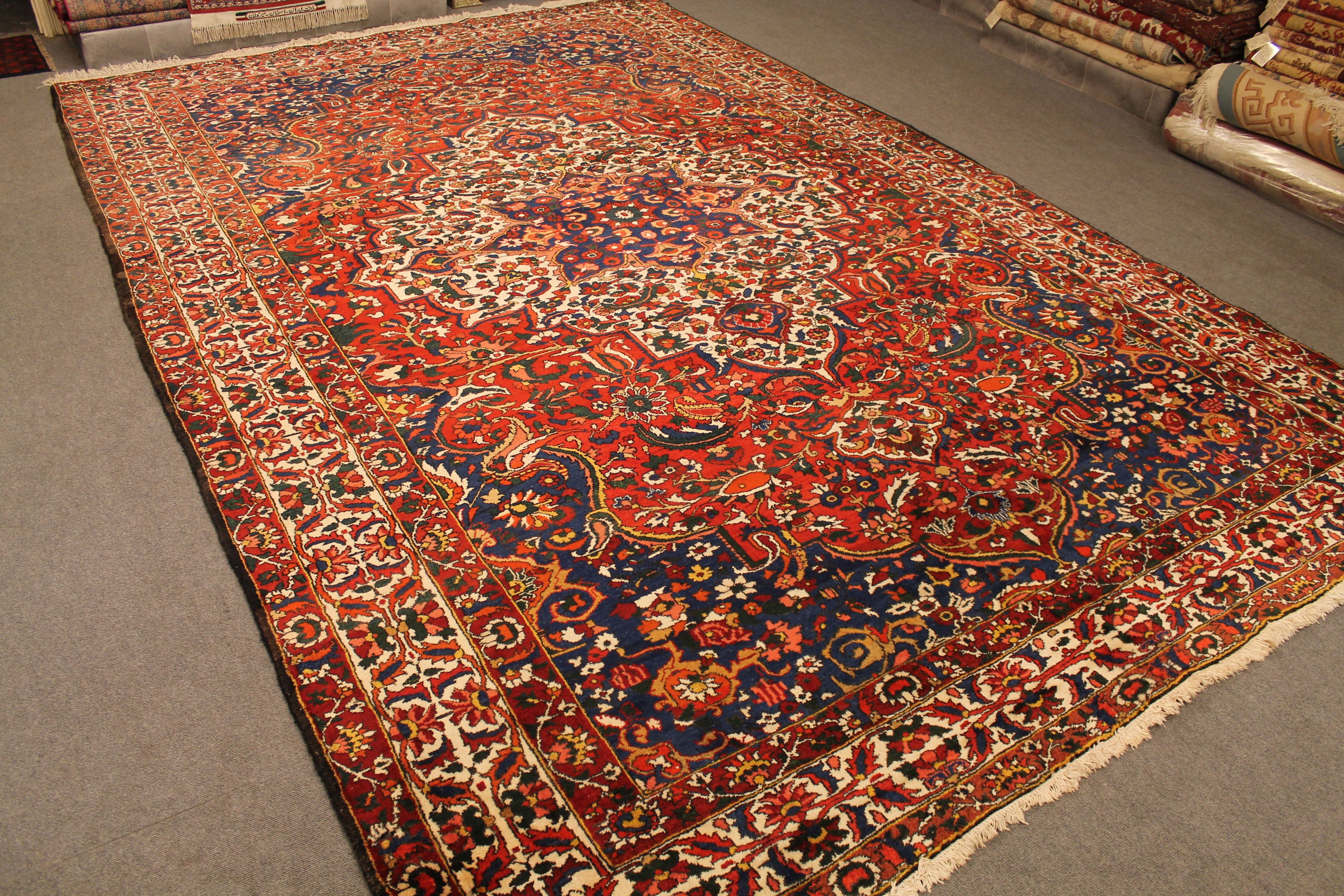Antique Bakhtiari carpet