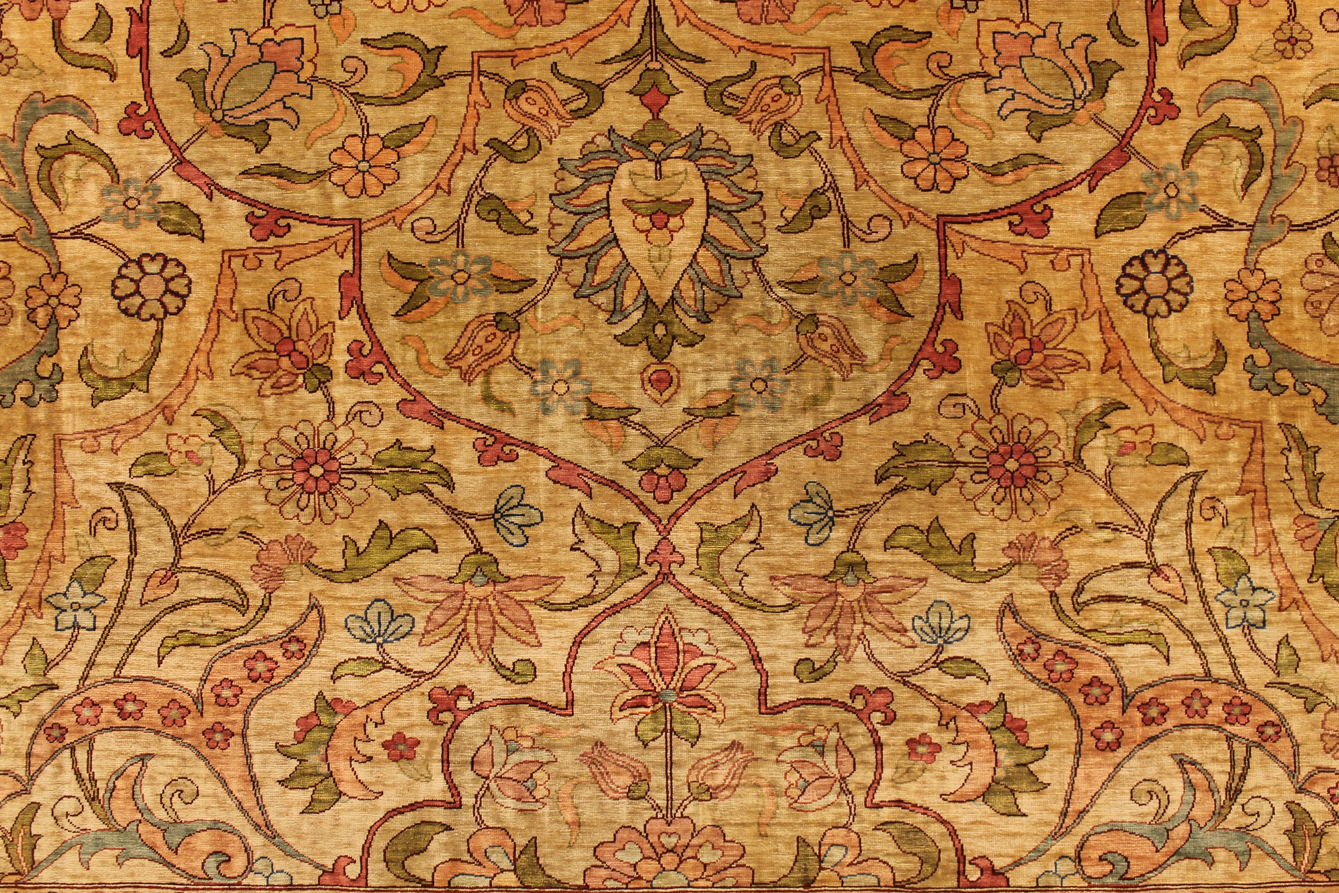 Silk Hereke rug