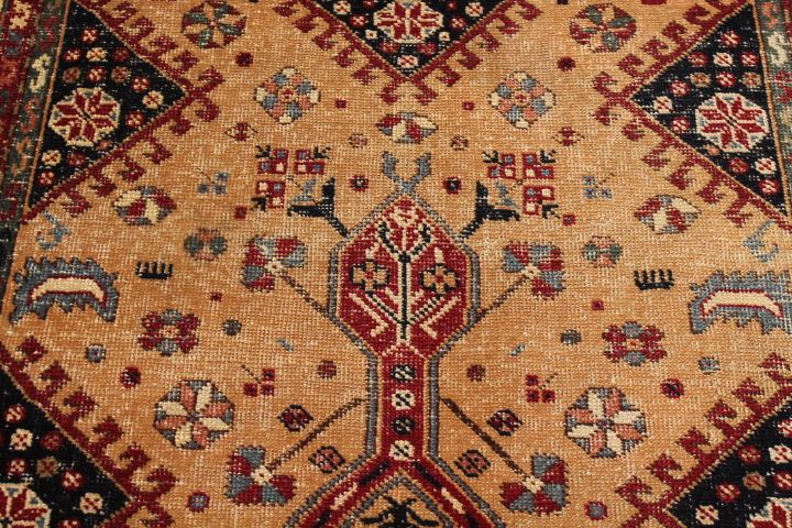 Antique Turkish Ushah rug