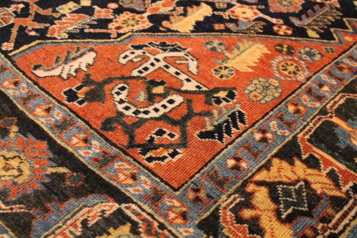 Antique Kashkuli rug