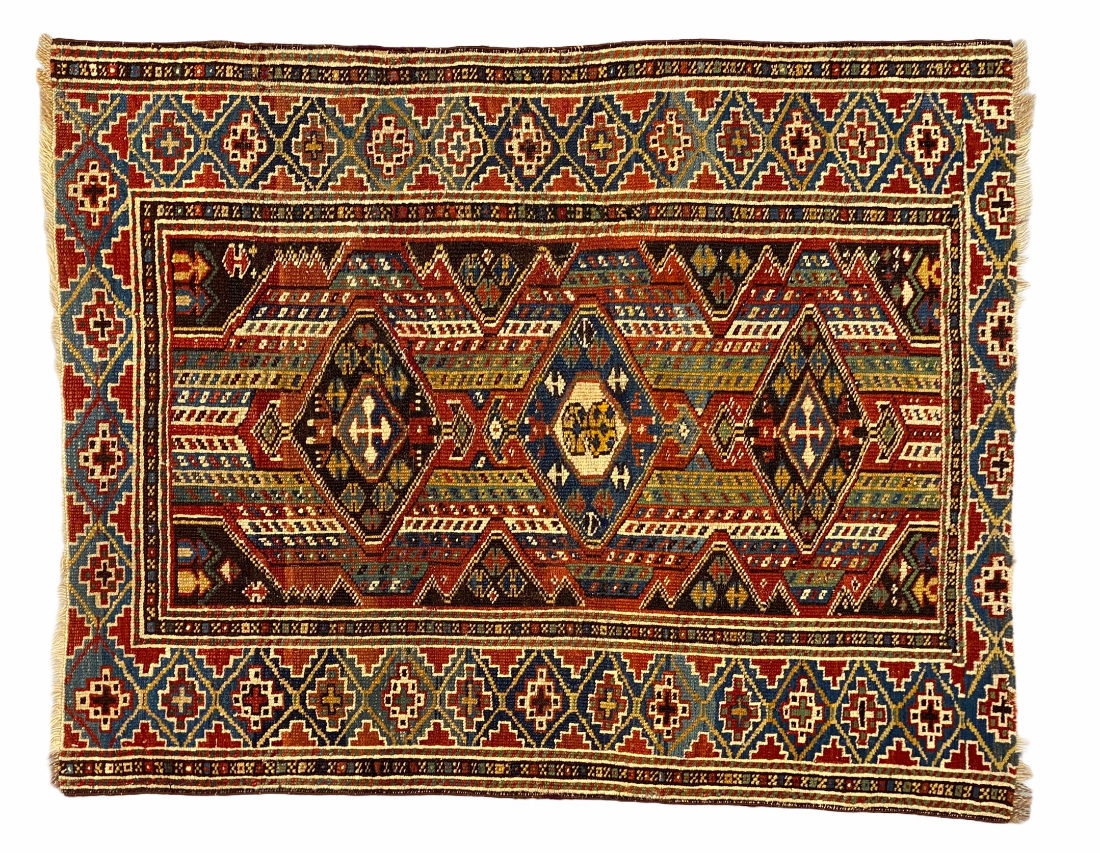 Antique Shiravan rug