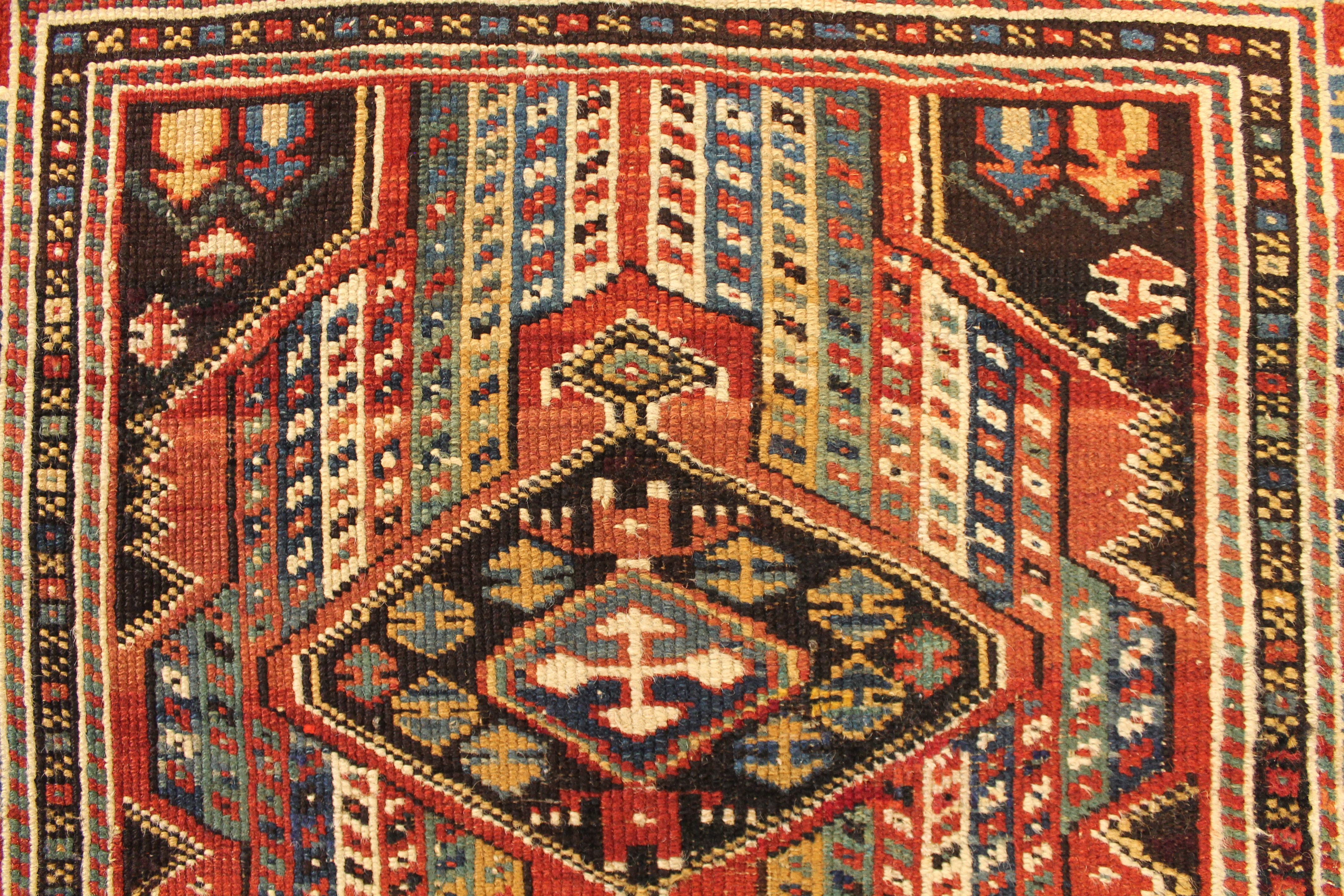 Antique Shiravan rug