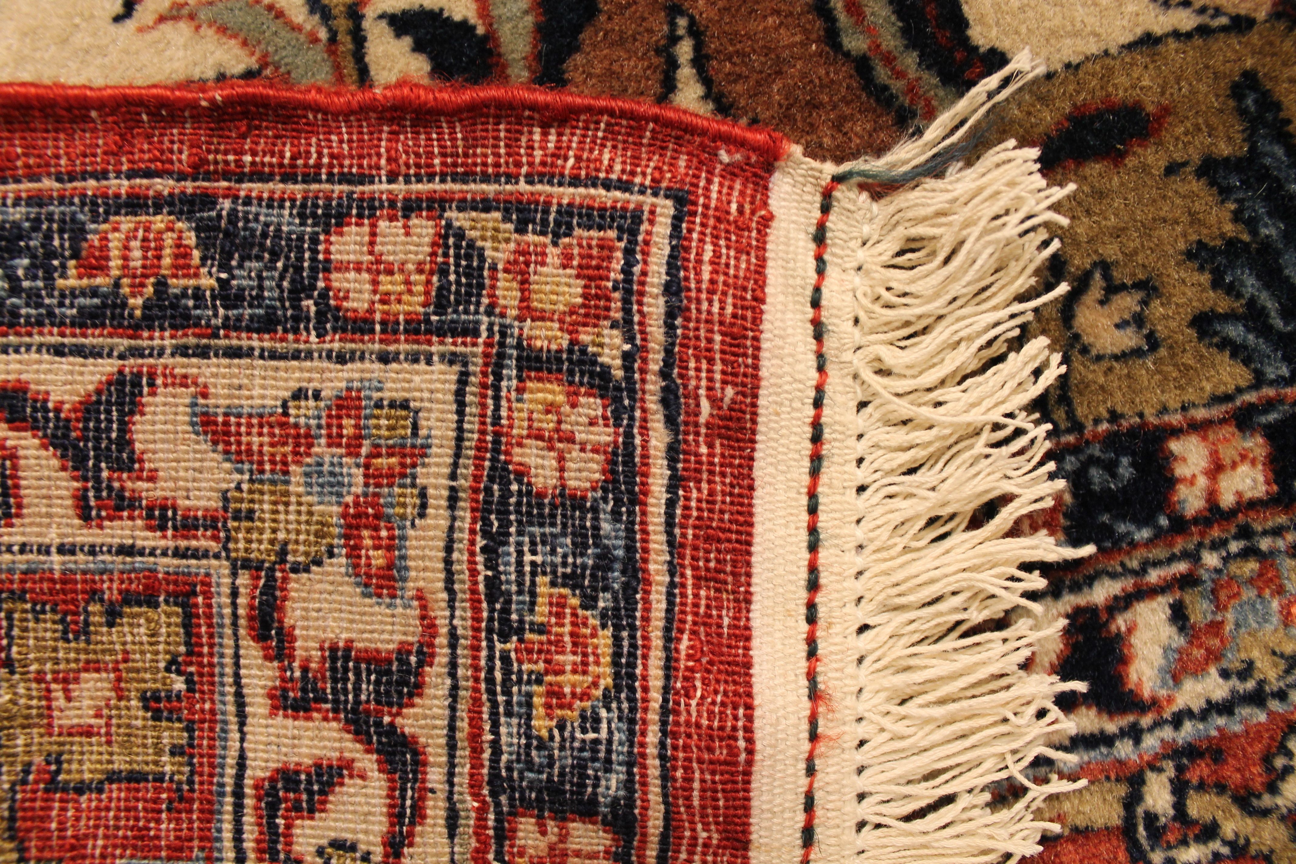 Antique Isfahan Ahmad rug