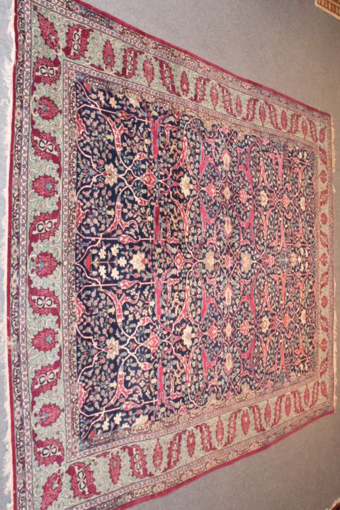 Antique silk Tehrani