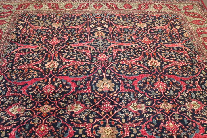 Antique silk Tehrani
