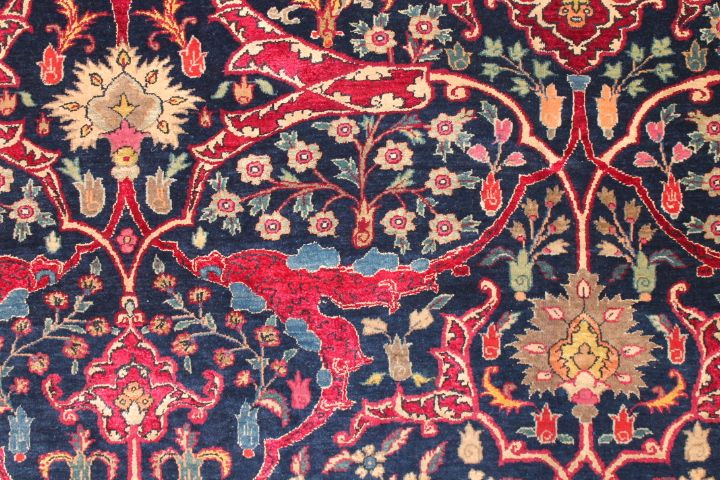 Antique silk Tehrani