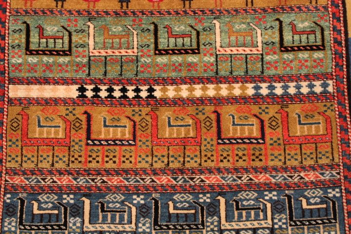 Shahzavan horse back cover