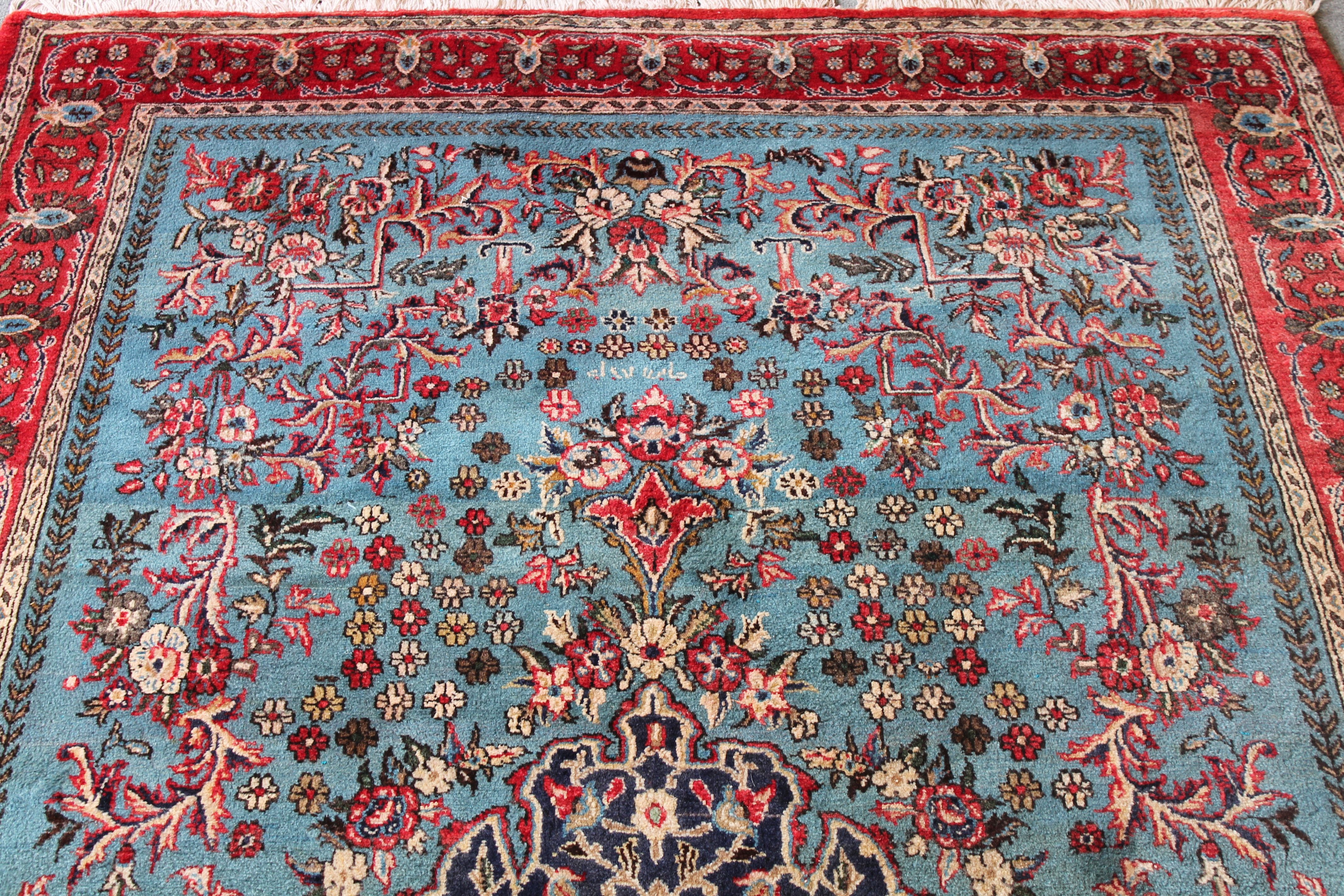 Old Qom rug