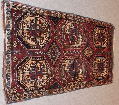 Antique Kurdish rug