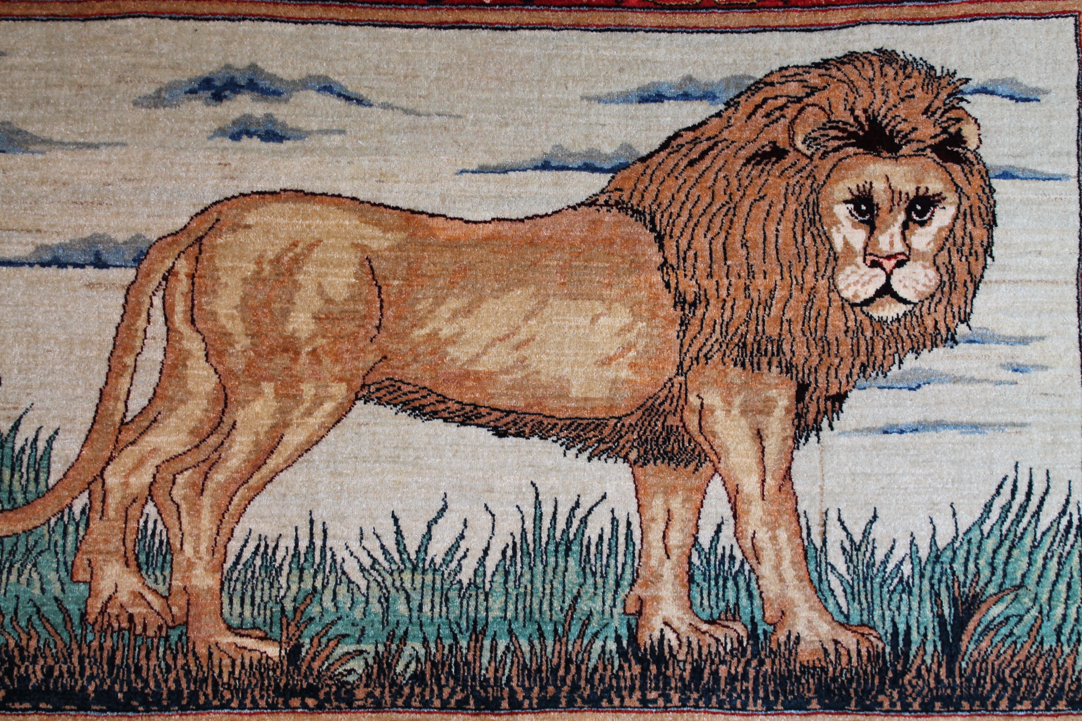 Bidjar Lion rug