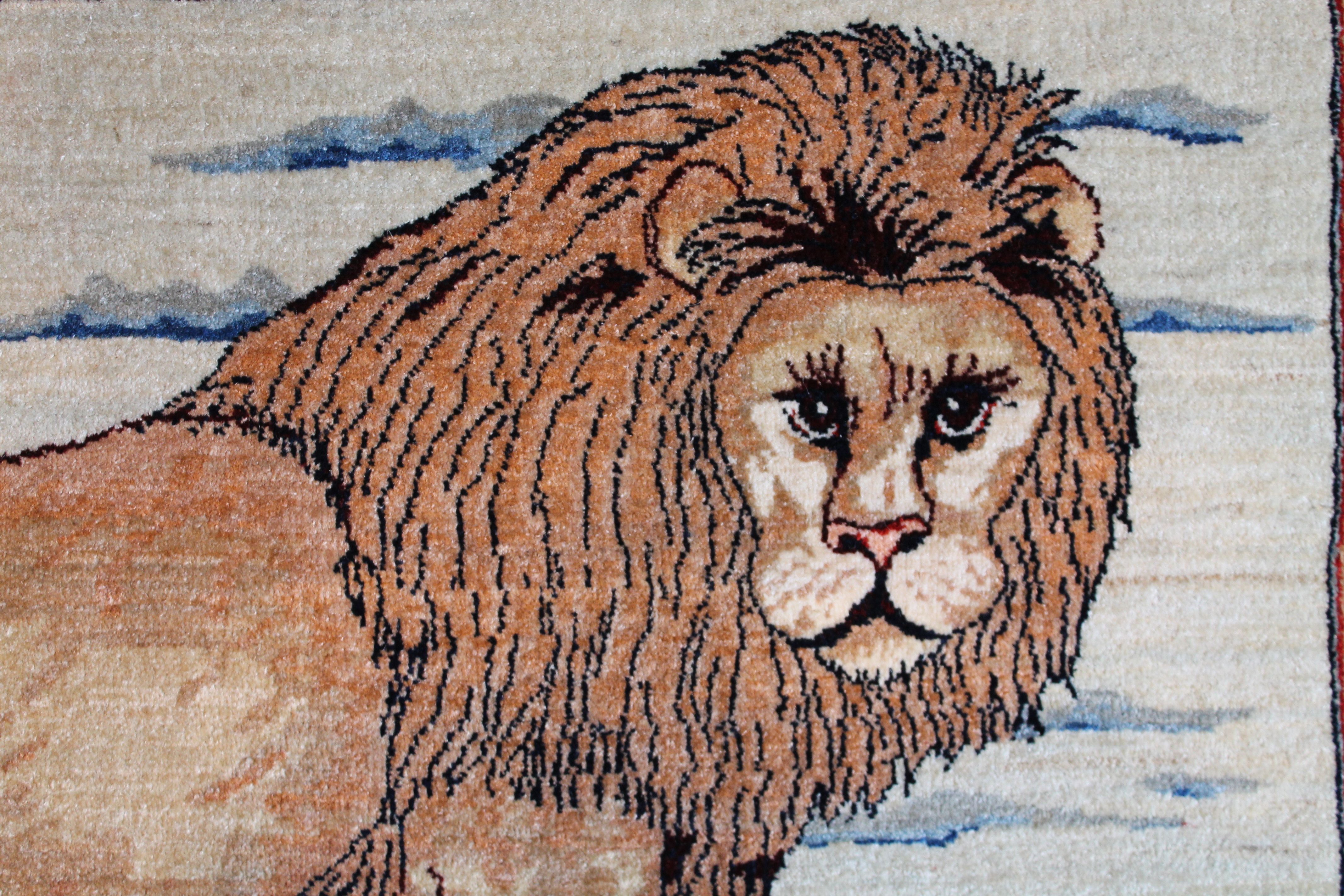 Bidjar Lion rug