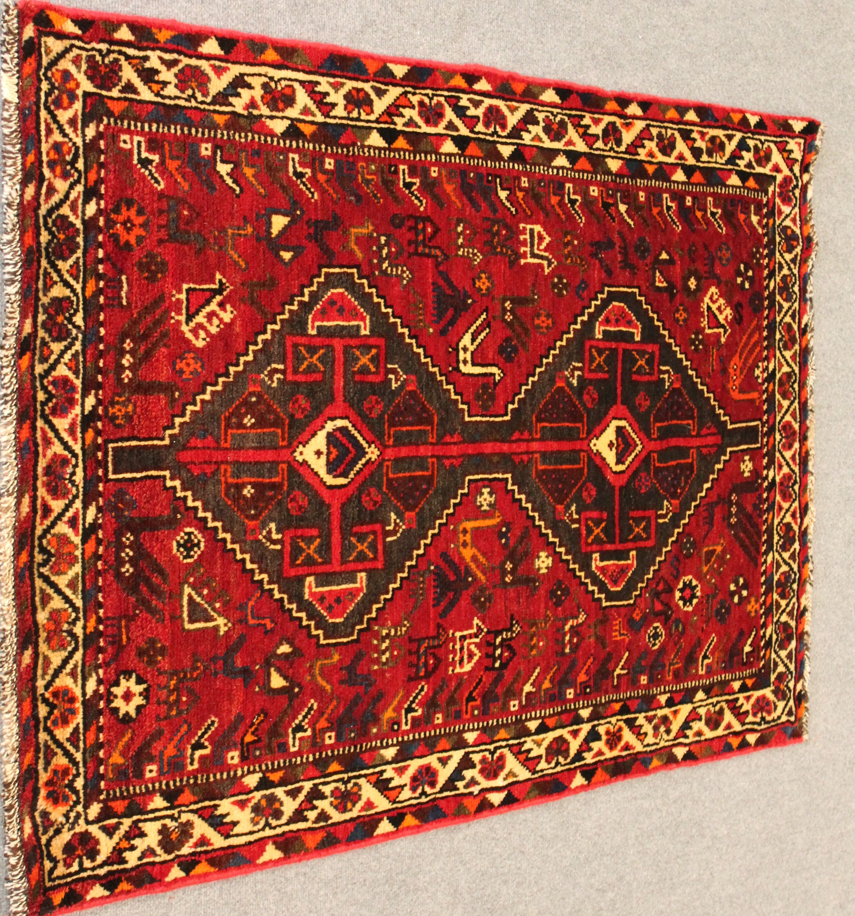 New Qashqi rug
