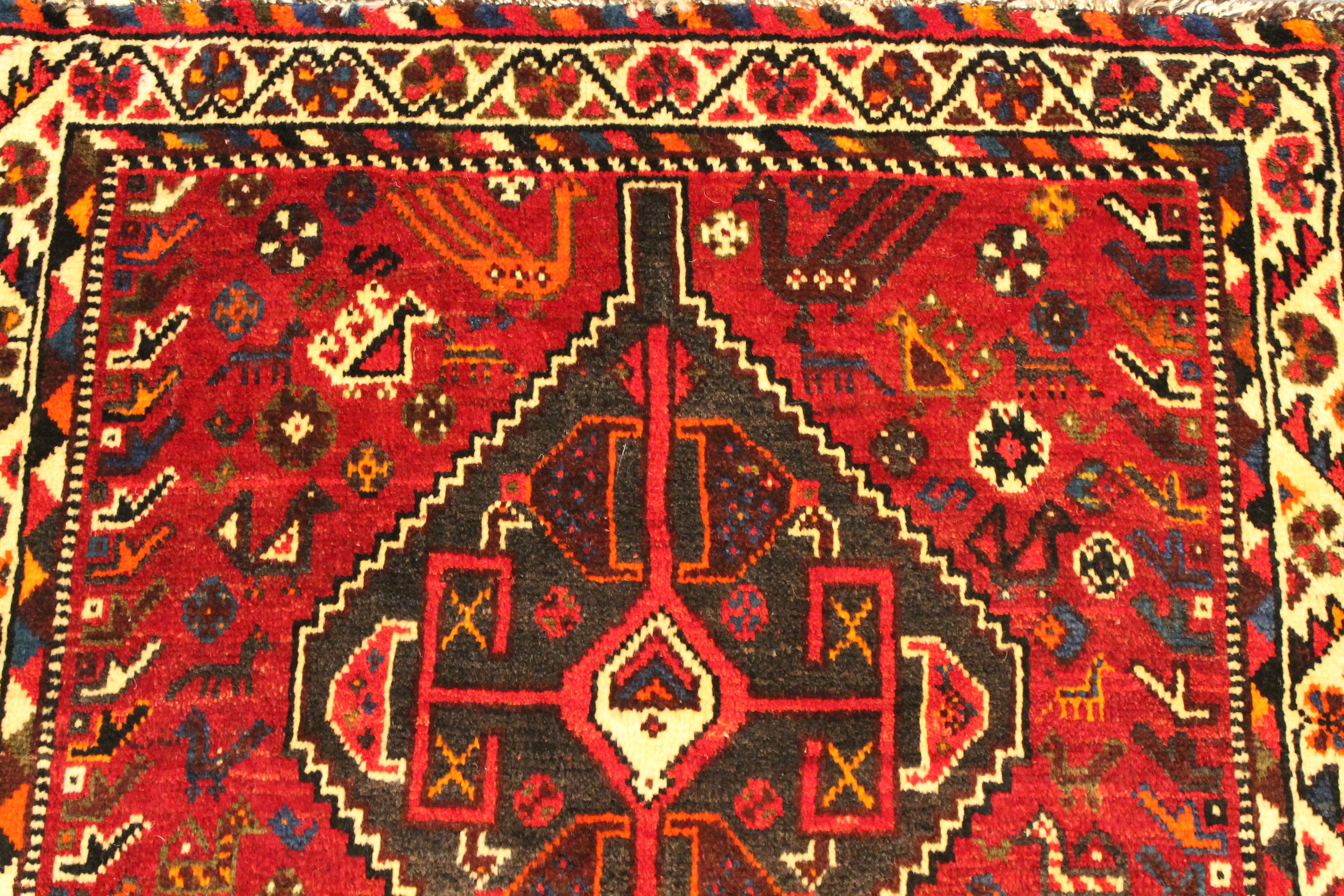 New Qashqi rug