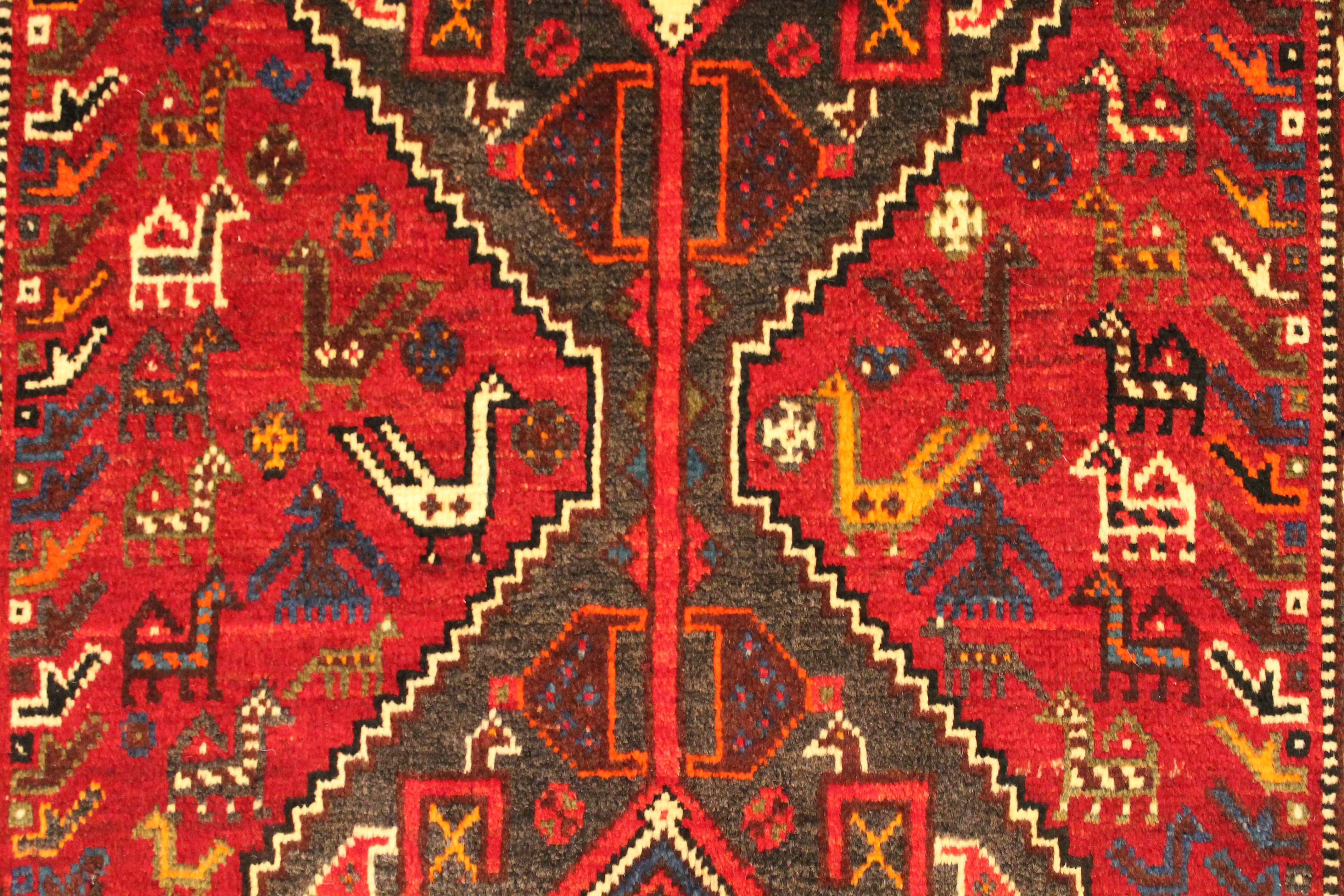 New Qashqi rug