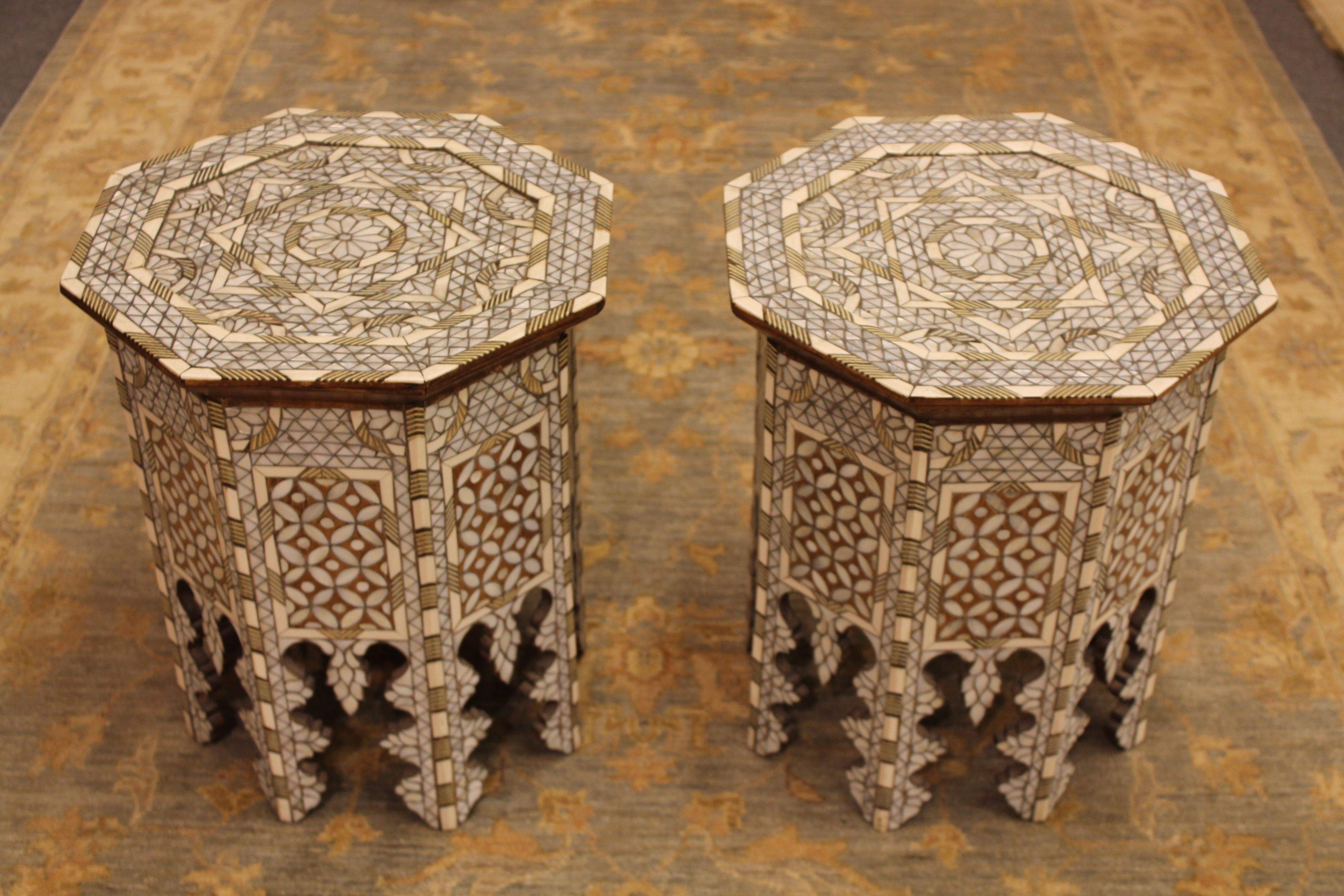 Coffee and tea tables