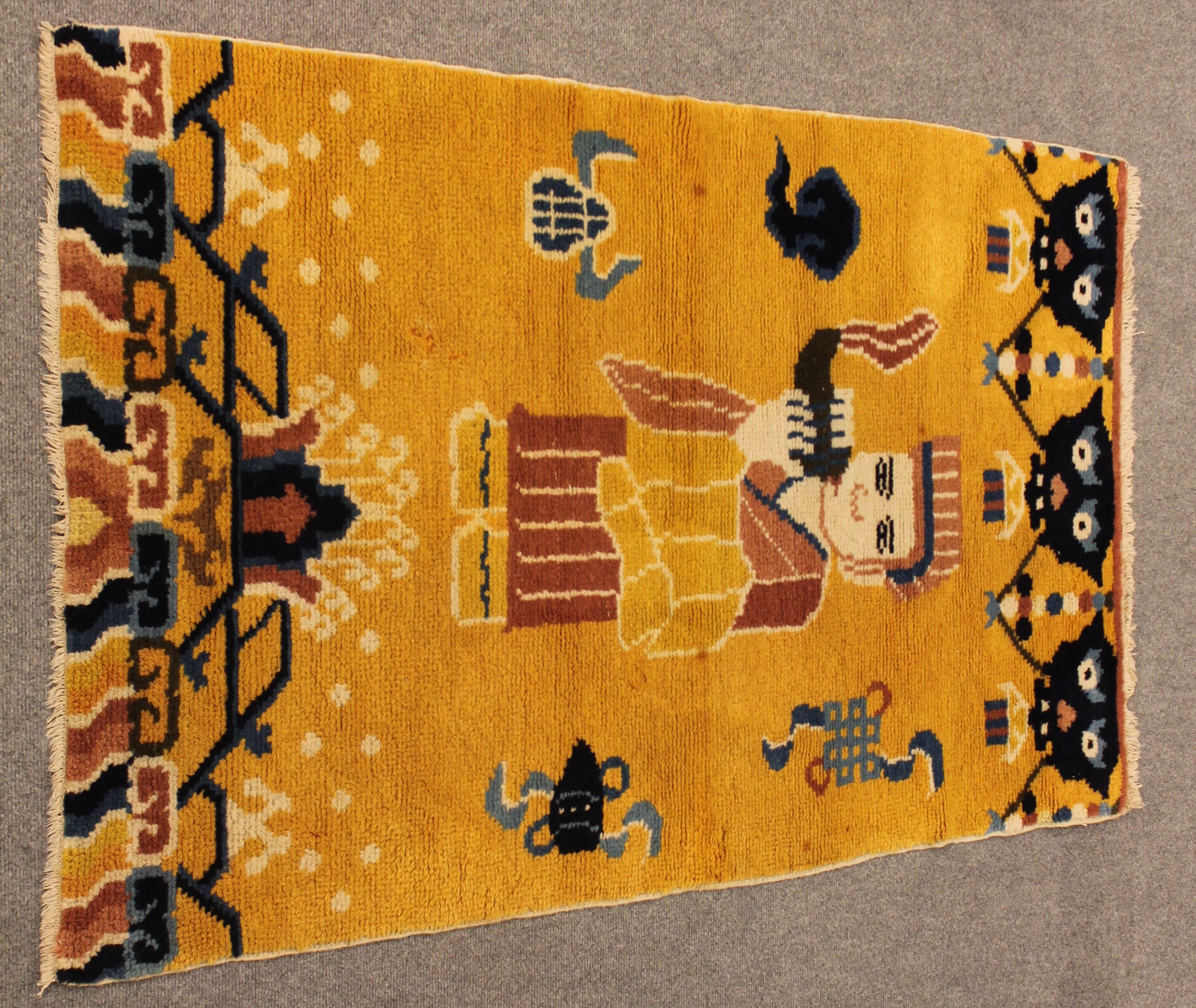 Antique Chinese rug