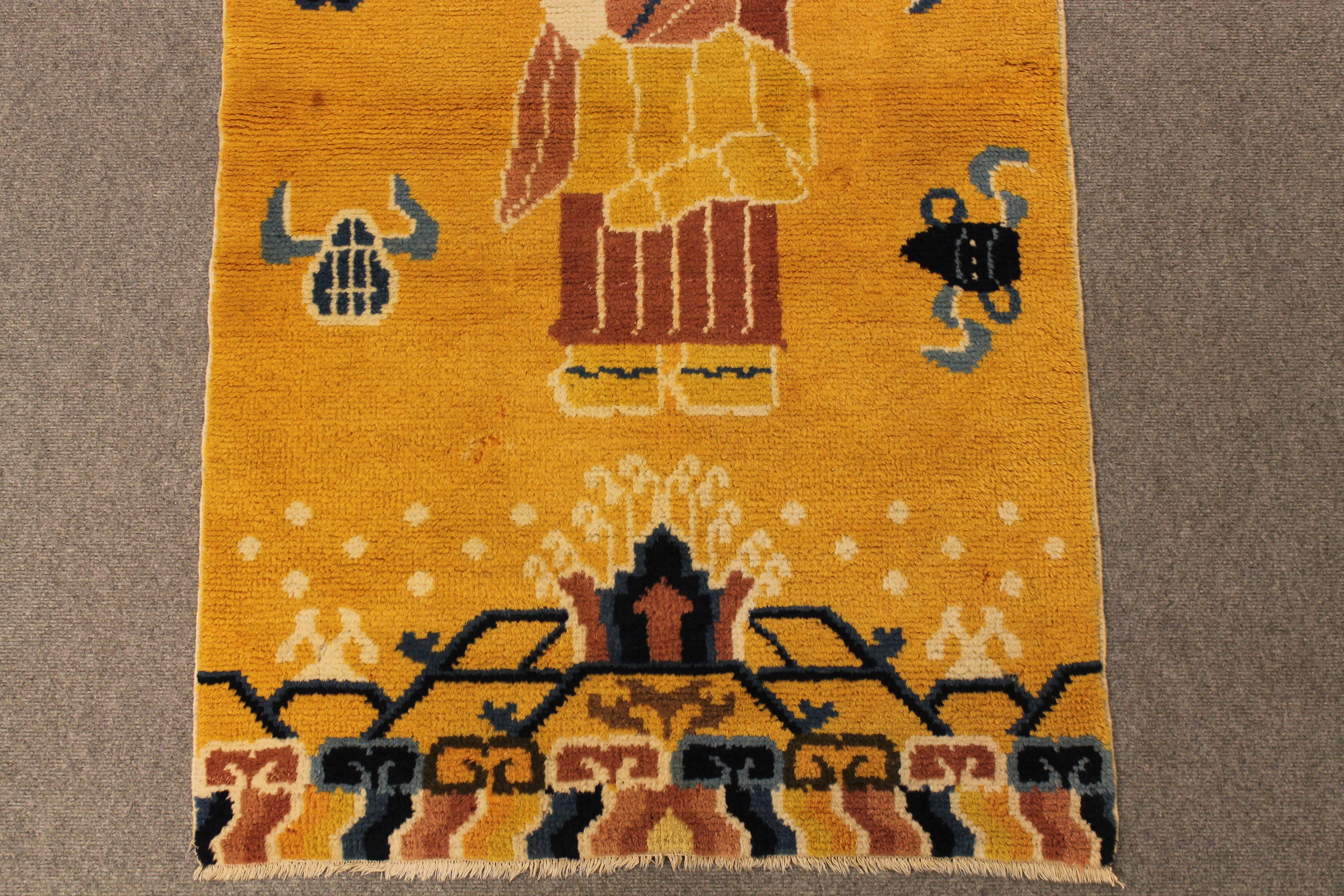 Antique Chinese rug