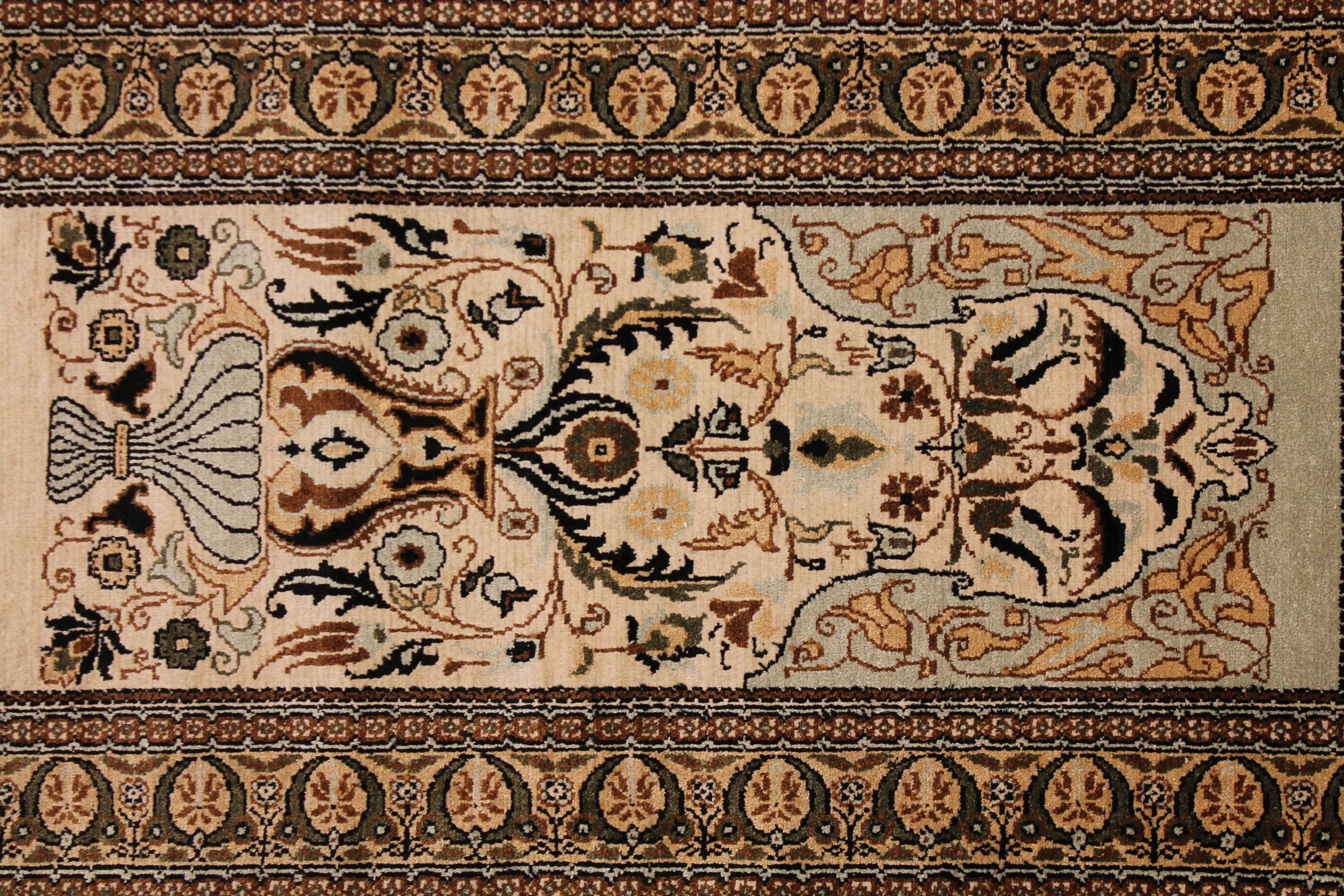 Turkish silk rug