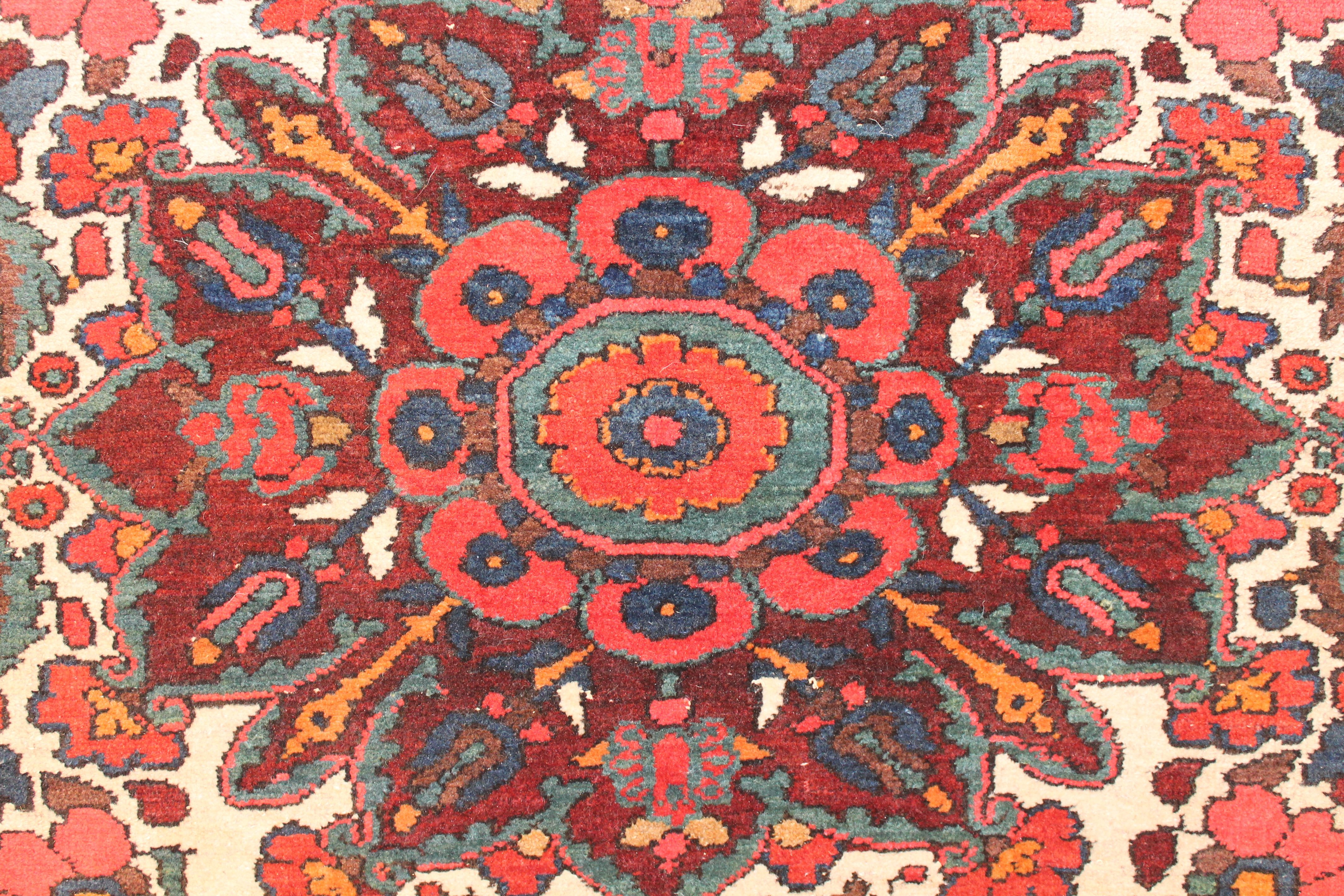 Antique Tribal Bakhtiari carpet
