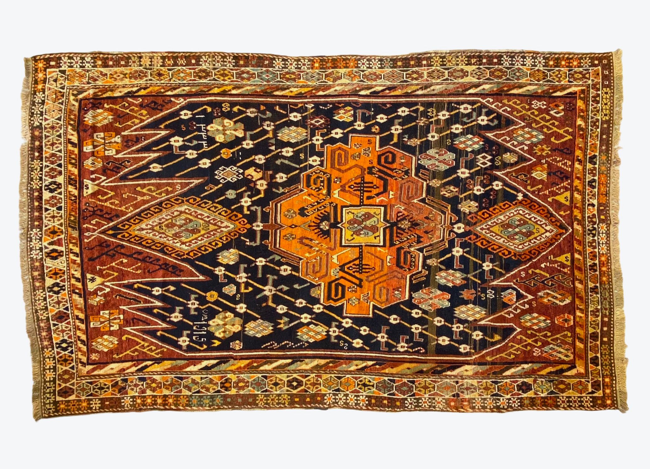 Antique Hazzour carpet