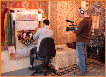 Filming Anas at The Oriental Rug Gallery Ltd GU27 1HS.jpg