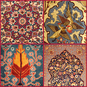 Hand-woven Rug Motifs at The Oriental Rug Gallery Ltd.jpg