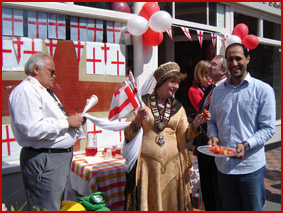 Madam Mayor Melanie Odell with Anas of The Oriental Rug Gallery Ltd.jpg