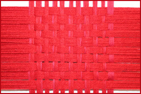 St George's Day Flag weave at The Oriental Rug Gallery Ltd, Haslemere, Surrey.jpg