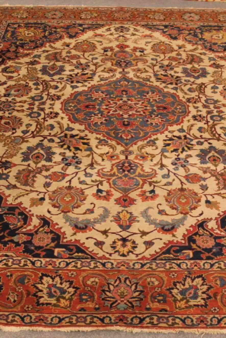 Heretti-Overall Rug #4031- Size: 7' 4X5' 7 - Borokhim's Oriental Rugs