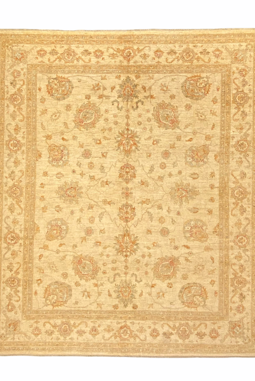 Heretti-Overall Rug #4031- Size: 7' 4X5' 7 - Borokhim's Oriental Rugs