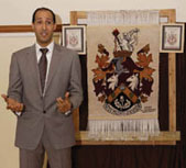 Anas at The Oriental Rug Gallery Ltd Mayoral Reception