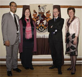 College of Arms London with The Oriental Rug Gallery Weaving